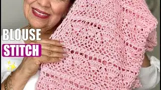 PERFECT STITCH FOR A BLOUSE - EASY AND FAST - BY LAURA CEPEDA