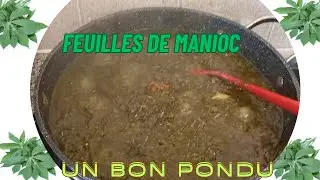 Meilleure Recette de Feuilles de manioc(PONDU)