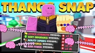 Thanos KILLS Strong Players Using Infinity Gauntlet! (Roblox Superhero City)
