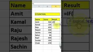 If function in excel