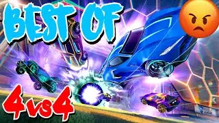 BEST OF 4 vs 4 (Rocket League Montage)