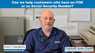 Conicelli Auto Credit: Get Approved for a Car Without a Social Security Number or with an ITIN!