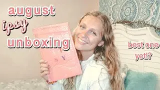 unboxing and reviewing AUGUST IPSY GLAM BAG 2020