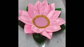 Lotus asan making at home #kamalhaasan #lotusflower #shortsvideo #ytshorts #swastifoodandsewing