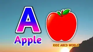 A for Apple 🍎 | ABCD Alphabet Learning | Kids Educational Video #kids