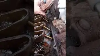 Bent pushrod?? EZ fix!! #diy #sbc