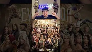 QUICK WWE EVOLUTION PREVIEW 7/13/25 #wwe #evolution #wweevolution #rhearipley #wrestling #soto619