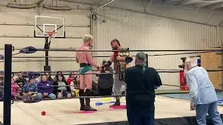 Jacob Brawn vs Backwoods Bam (c) - IWE Heavyweight Title Match 12/18/21