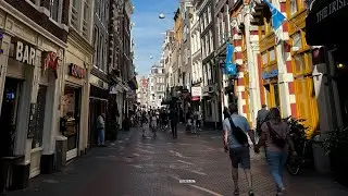 Soaking up sunny winter vibes in Amsterdam