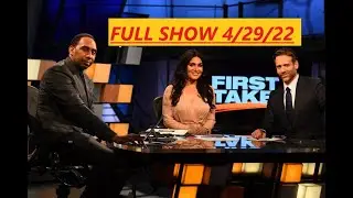 FIRST TAKE FULL 4/29/22 Stephen A  Steelers pick Kenny Pickett Eagles passing Cowboys Lamar Jackson
