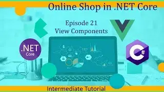 Intermediate ASP.NET Core Tutorial - Online Shop Ep.21 - View Components