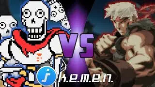 M.U.G.E.N: Papyrus 64 Chaos Edition VS Master God Ryu