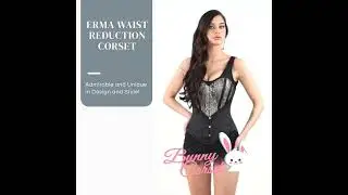 Kaycie Overbust Grey Corset for curvy figure & stylish look!