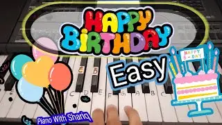 How to play Happy Birthday on piano | HAPPY BIRTHDAY TUTORIAL (easy piano tutorial) 🎹