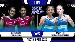Rin IWANAGA/Kie NAKANISHI vs Pearly TAN/THINAAH Muralitharan | AO 2025 Badminton