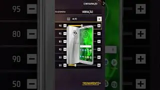 Melhor Dpi + Sensi Moto G6 Play Free Fire!! #sensibilidade #freefire #motog6play