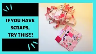 How to Sew a Crumb Quilt | Turn Scrap Fabric into a Quilt with Faodail Creation