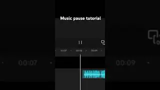 ￼ Music pause tutorial #tutorial #capcut #shortsfeed #fyp #fypシ #surpriseedit￼￼￼