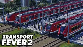 Transport Fever 2 Rennen  | S-Bahn Rennen | BR 423 - BR 430 - BR 463 - BR 1440