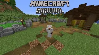 Minecraft 1.16 Survival Let's Play | Crop Farm Setup | Episode 2