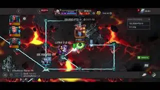 Human Torch Vs. Mangog (Aw Boss)