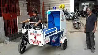 First Bike Ambulance commercial in India 9849504054