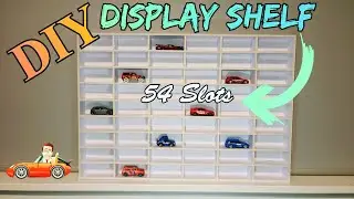 I MADE MY FIRST EVER (Do It Yourself) DISPLAY SHELF for my Diecast Car || Pinoy Collector Abroad