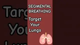 Segmental Breathing Exercises for Lungs & Chest Mobility | Full PT Guide #shorts