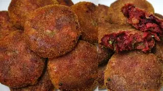 മൊരിഞ്ഞ ബീറ്റ്റൂട്ട് കട്ലറ്റ് /Crispy beetroot cutlet recipe /Beetroot cutlet malayalam