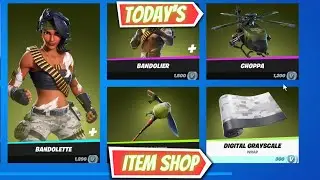 Check out part of the *TROPIC TROOPERS SET* in the Fortnite item shop