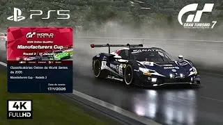 Gran Turismo 7 | World Series 2026 | Qualifier | Manufacturers Cup | Rodada 2 | PS5 Gameplay 4k