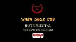 When Dogs Cry 2021 Chino XL Type Beat 90bpm Rap Instrumental craigdaubbeats #beats #rap #music