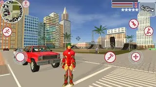 Iron Rope Hero Vegas Crime Simulator - Android GamePlay HD