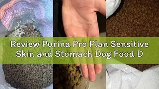 Review Purina Pro Plan Sensitive Skin and Stomach Dog Food Dry, Adult Salmon & Rice Formula, Digesti