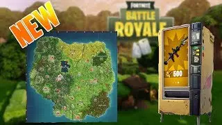 Fortnite Brand New VENDING Machine Gameplay