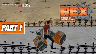 Generator Rex Gameplay Nintendo 3DS Walkthrough Part 1