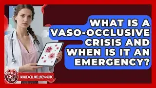What Is A Vaso-occlusive Crisis And When Is It An Emergency? - Sickle Cell Wellness Guide