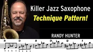 Killer Jazz Saxophone Technique Pattern!