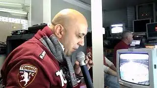 Lo Speaker Granata Stefano Venneri annuncia le formazioni nel Derby