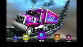 Impossible Truck Tracks Drive Game - Truckers Android Gameplay