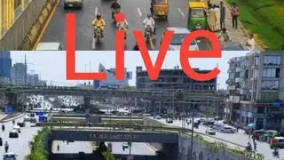 hall road to upper mall to dharma pura live
