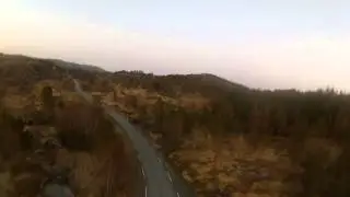 One minute on road!