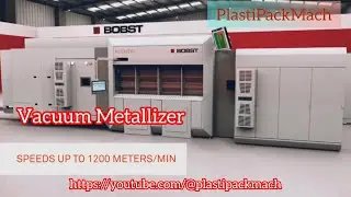 BOBST K5 Expert Vacuum Metallizer.PET,BOPP Film Vacuum Metallizer