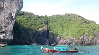 Пляж Нуи,  остров Пи Пи Дон.  Nui beach, Phi Phi Don island.