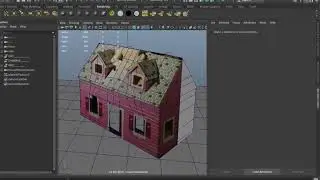 Camera projection in Maya. Part 03 Lining up to a photograph through a projection camera