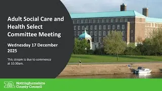 Adult Social Care and Health Select Committee