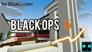 Black ops 6 skyline map for Minecraft PE android. Showcase