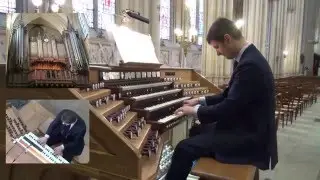 Aria  &ndash; St&eacute;phane Delplace;  Olivier Penin, orgue Ste Clotilde Paris