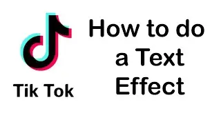 How to make a text capation effect time duration using Tik Tok Tutorial