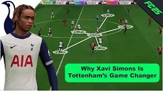 Where Xavi Simons Fits In At Spurs | EA FC 25